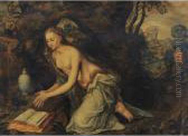 The Penitent Magdalene by Jan Massys