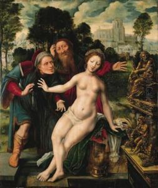 Susannah And The Elders - view 1