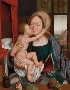 Madonna Col Bambino by Quinten Metsys