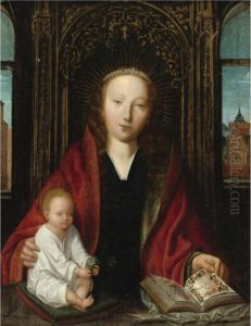 Madonna And Child by Quinten Metsys