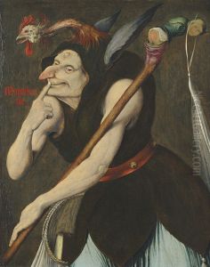 An Allegory Of Folly by Quinten Metsys