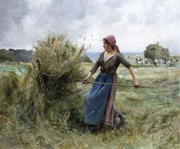 Peasant with Hay - view 1