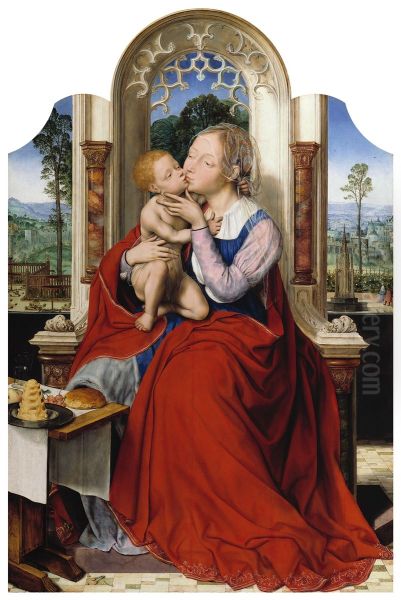 The Virgin And Child Enthroned - view 1