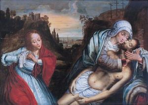 The Lamentation by Quinten Metsys
