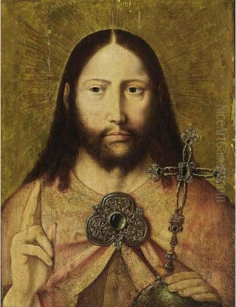 Christ As Salvator Mundi - view 1