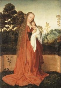 The Virgin And Child by Quinten Metsys