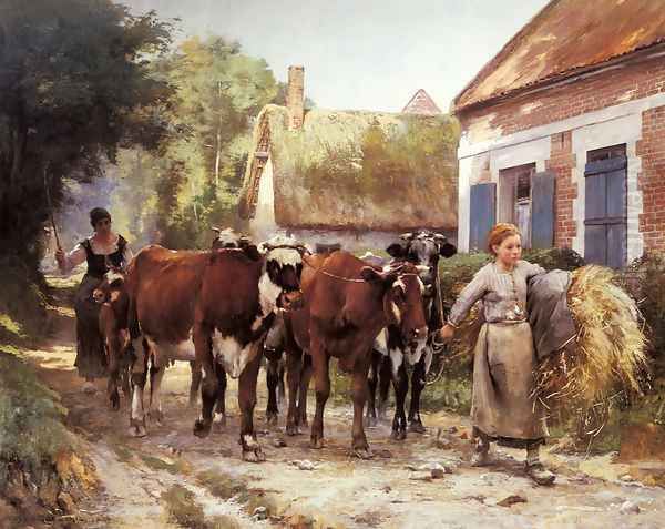 Returning From The Fields2 - view 1