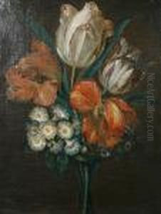 Still Life Of Flowers by Johann Martin Metz