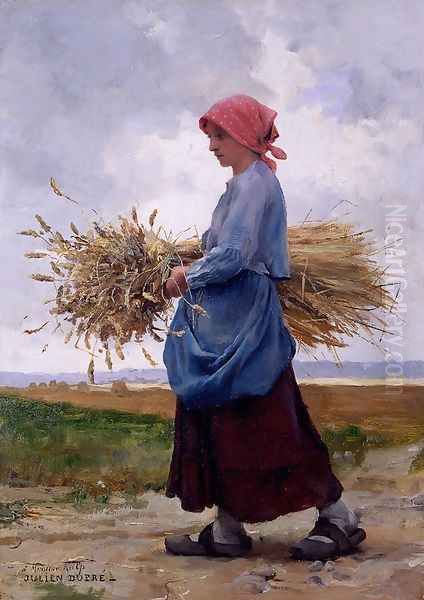 Returning From the Fields - view 1