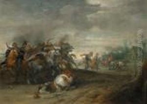 Choc De Cavalerie by Pieter Meulenaer