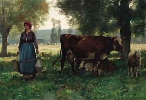 Gardeuse de vaches