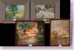 Paysages by Henri Meuwis