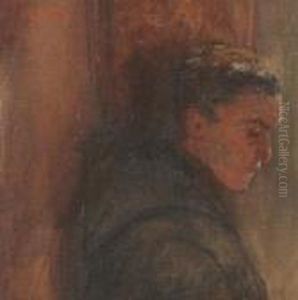 Bildnis Eines Novizen Im Profil by Claus Meyer