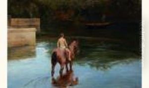 Cavalier Dans La Riviere thumbnail