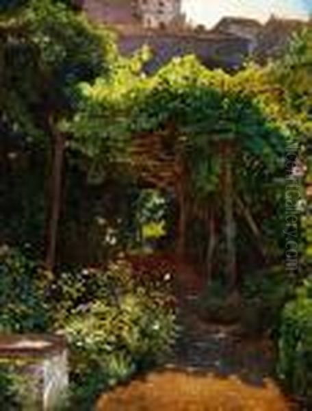 View Of An Italian Garden - view 1