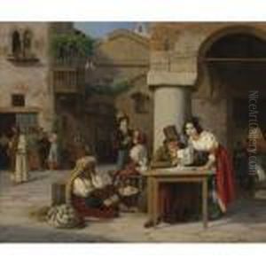 Roman Place With A Public Writer Roman Place With A Public Writer