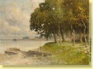 Barques Au Bord De L'eau