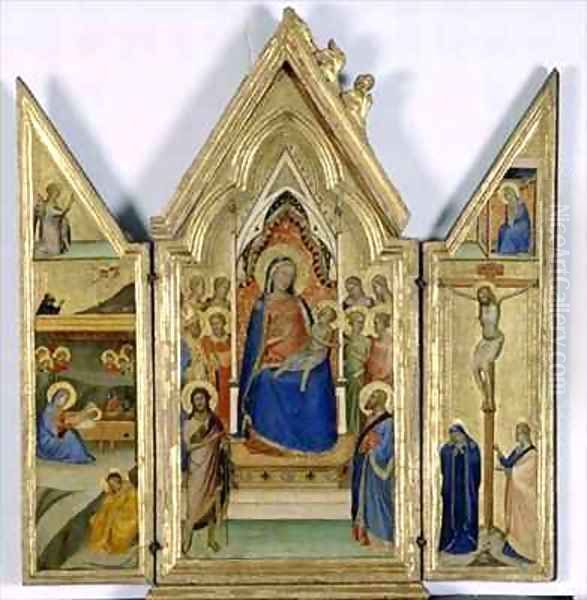 Triptych with Madonna and Child - view 1