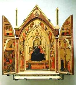 Madonna and Child with Saints by Bernardo Daddi
