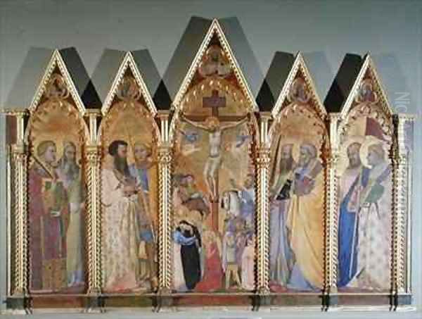 Polyptych with the Crucifixion - view 1