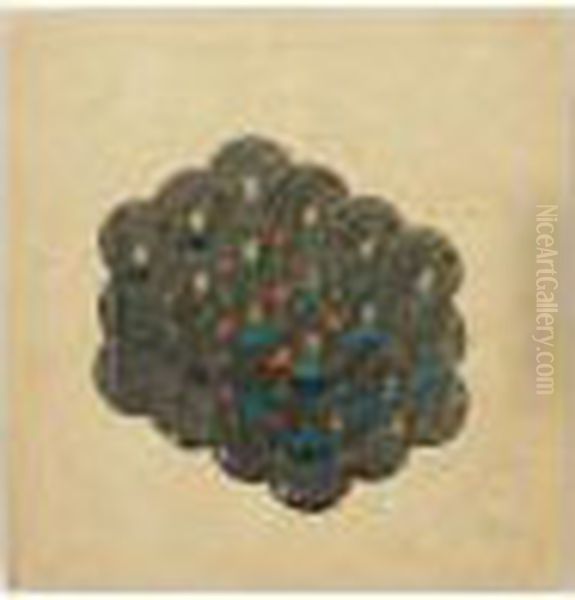 Teilstudie Xii. Zum Glasfenster (study Xii. For A Stained-glass Window) - view 1
