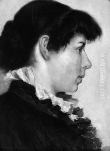 "damenportrait". Sign. Ol
Auf Holz. Min. Besch. 38 X 27,5 Cm. Rahmen by Kunz Meyer-Waldeck