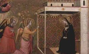 The Annunciation by Bernardo Daddi