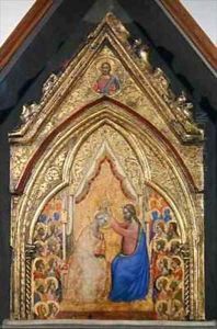 The Coronation of the Virgin by Bernardo Daddi
