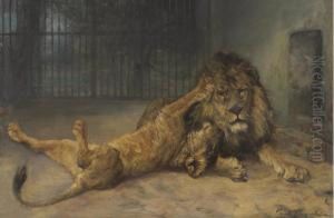 Unwanted Affection by Paul Friedrich Meyerheim