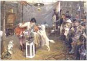 Sideshow Tricks by Paul Friedrich Meyerheim
