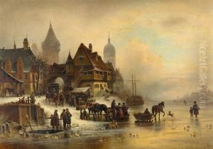 Fun On The Ice. 1809.