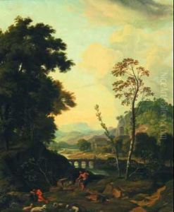 Paesaggio Con Pastori E Armenti