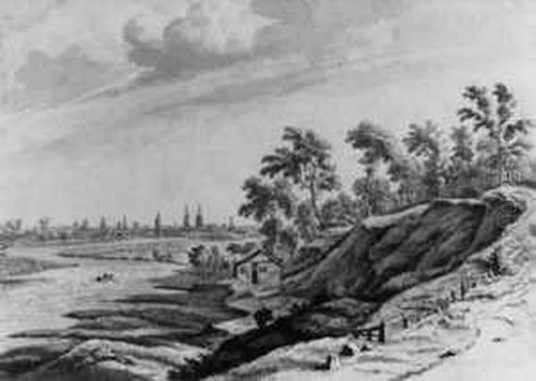 Flusslandschaft. - view 1