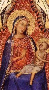 Triptych (detail) by Bernardo Daddi