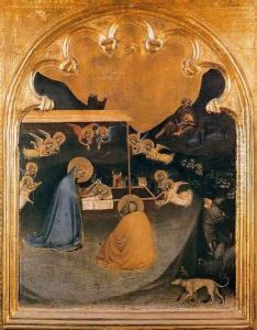 Polyptych of San Pancrazio Predella panel 2 by Bernardo Daddi
