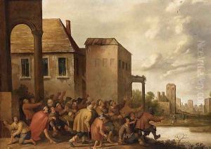 The Pool of Bethesda 1645 by Joost Cornelisz. Droochsloot