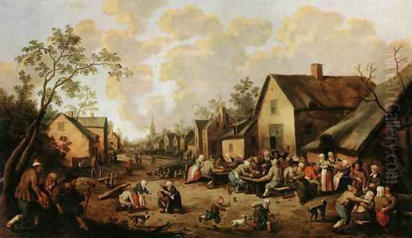 Village Street 1654 - view 1