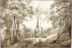 Peasants Gathering Fruit, Near Naples Peasants Gathering Fruit, Near Naples