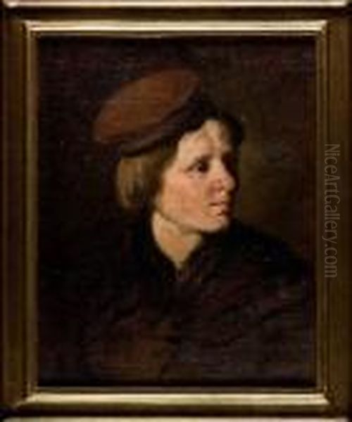 Portret Tekli Ostrowskiej (tekla
Z Hr. Ostrowskichszambelanowa Tadeuszowa Morawska; Portret Chlopca W
Czapce), Ok.1850 R. - view 1