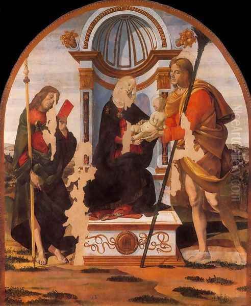 Madonna And Child (detail) - view 1