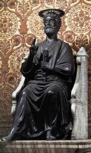 The Statue of Saint Peter by Arnolfo Di Cambio