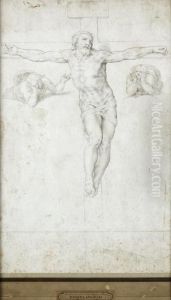 Christ En Croix by Michelangelo Buonarroti