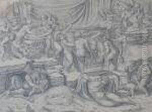 Mythologische Darstellung by Michelangelo Buonarroti