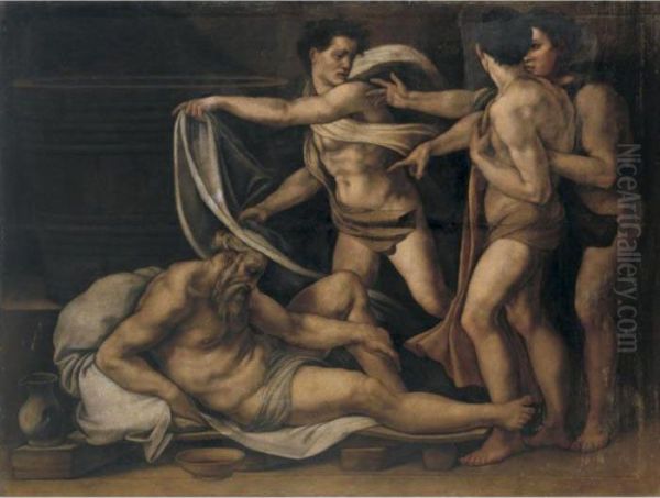 The Drunkenness Of Noah - view 1