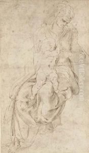The Madonna And Child by Michelangelo Buonarroti