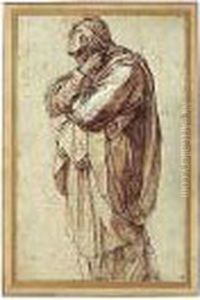 Study Of A Mourning Woman by Michelangelo Buonarroti