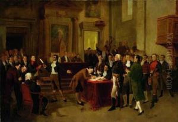 Firma Del Acta De La Independencia - view 1
