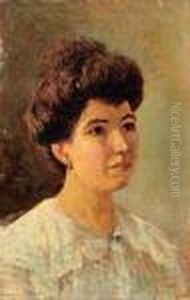 Testa Di Donna by Guglielmo Micheli