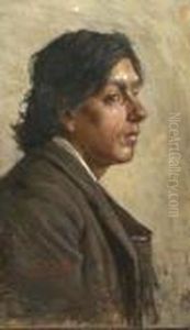 Ritratto D'uomo, Testa Di Napoletano by Guglielmo Micheli