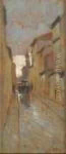 Strada Di Livorno In Una
Giornata Di Pioggia (strada Strada Di Livorno In Una Giornata Di Pioggia
(strada Sotto La Pioggia) by Guglielmo Micheli